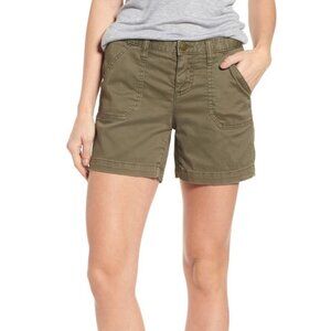Caslon Denim Cargo Utility Casual Shorts